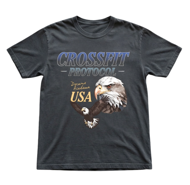 Amurica Black Unisex T-Shirt - Image 1